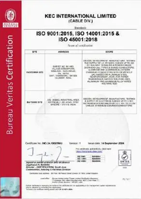 ISO Certificate 2